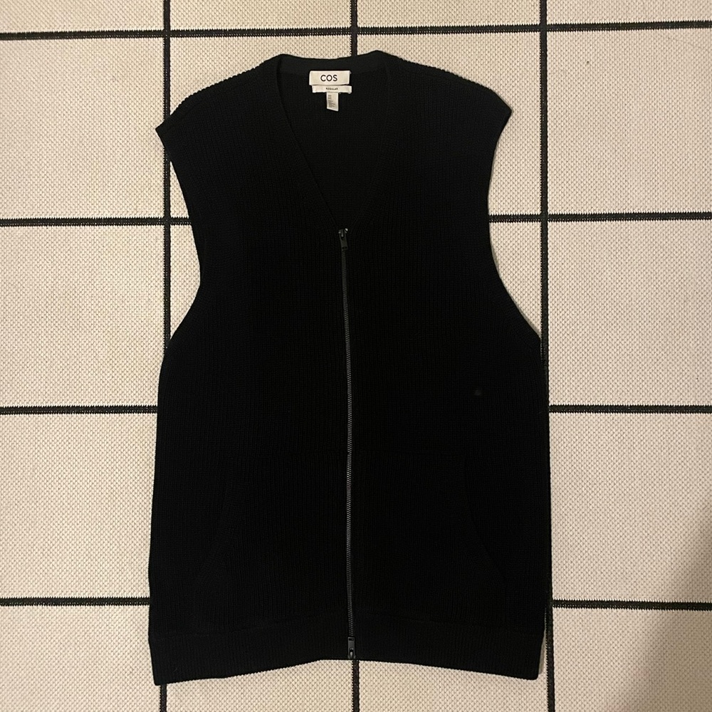 COS knit sweater vest